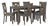 D388-425 -  7PC Dining Set