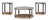 T383-13 Occasional Table Set