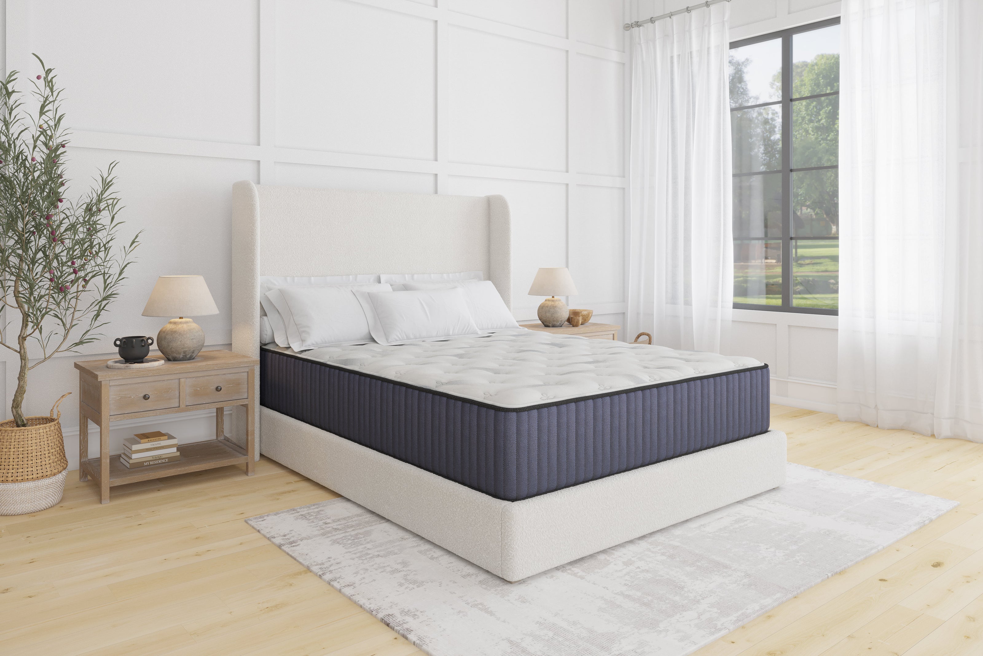 ROYAL COMFORT FIRM 12" HYBRID  - Twin, Full, Queen, King