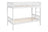 BB11 Twin/Twin Bunk Bed White