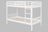 BB11 Twin/Twin Bunk Bed White
