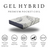 GEL HYBRID - 12.5" Hybrid - Full, Queen, King  **GREAT VALUE**