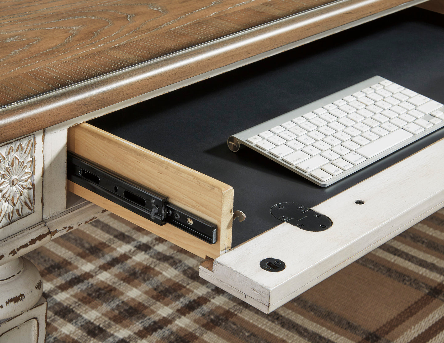 H743-34 - Office Desk (USB/AC POWER)
