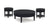 Ashley T551 - Occasional Table Set