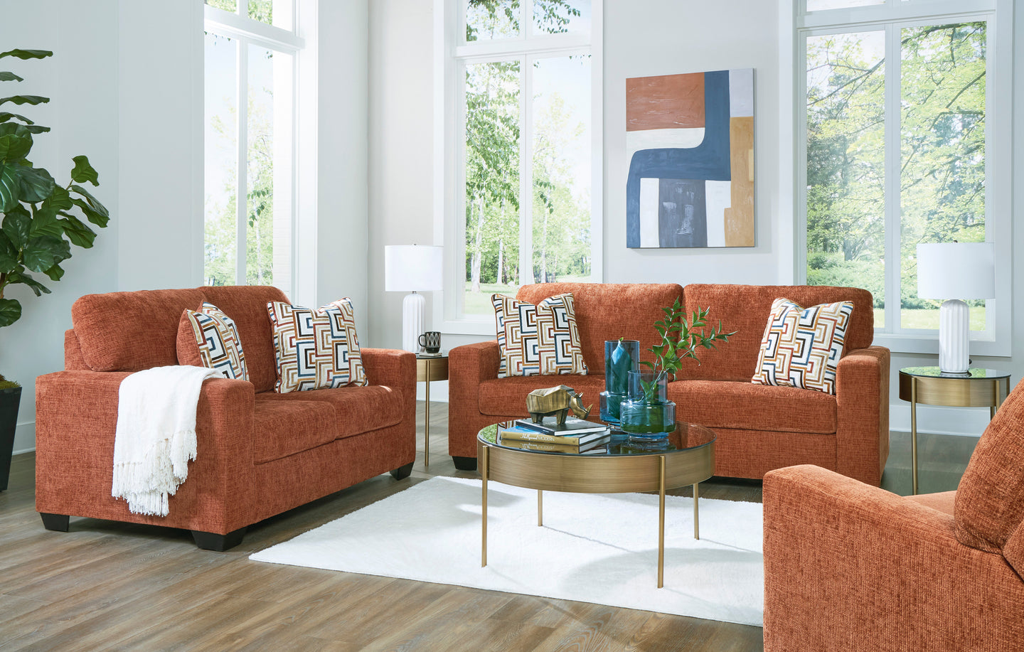Ashley 243-04 - Sofa & Loveseat