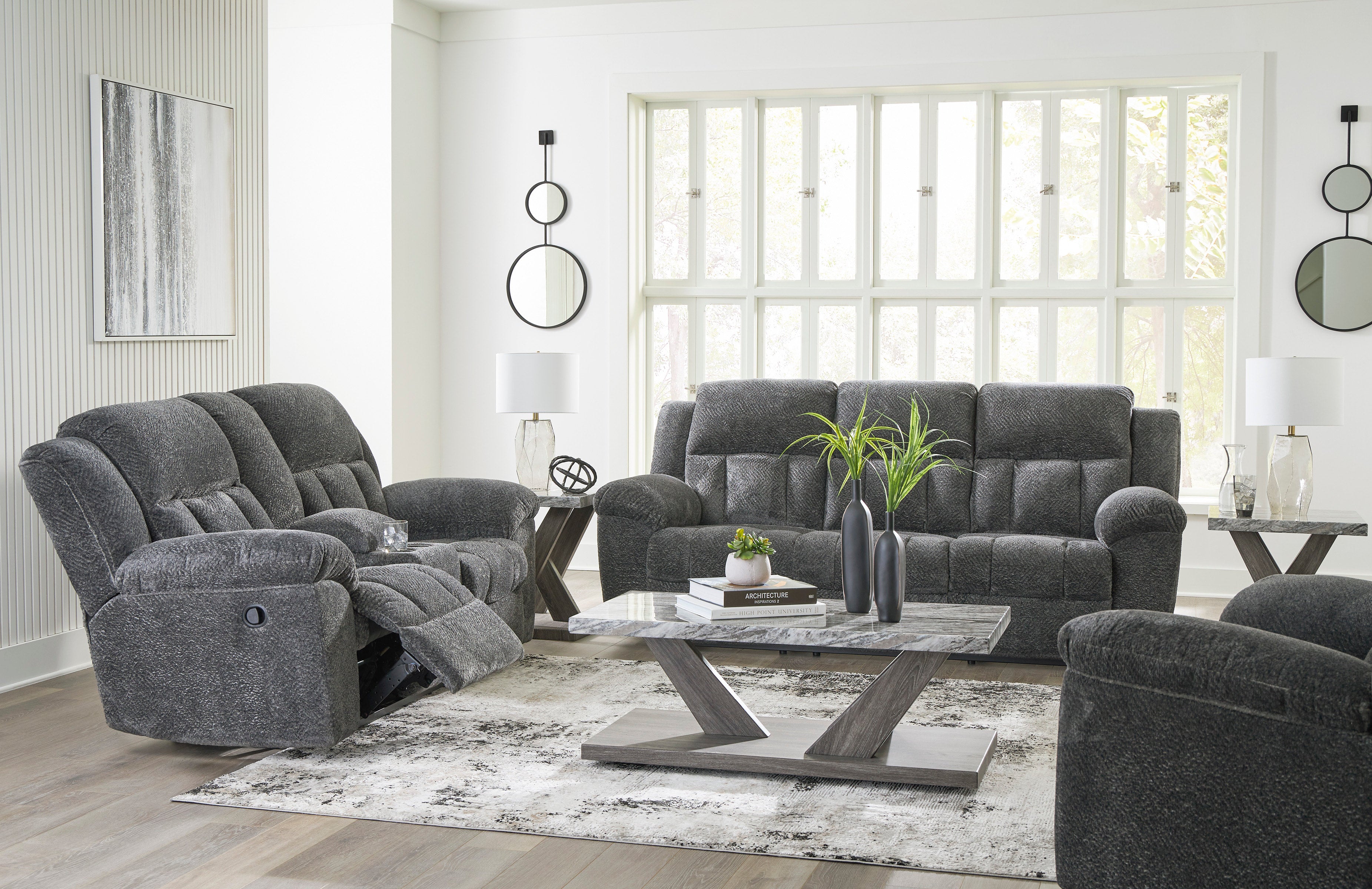 Ashley 374-06 - 2pc or 3pc Reclining Set