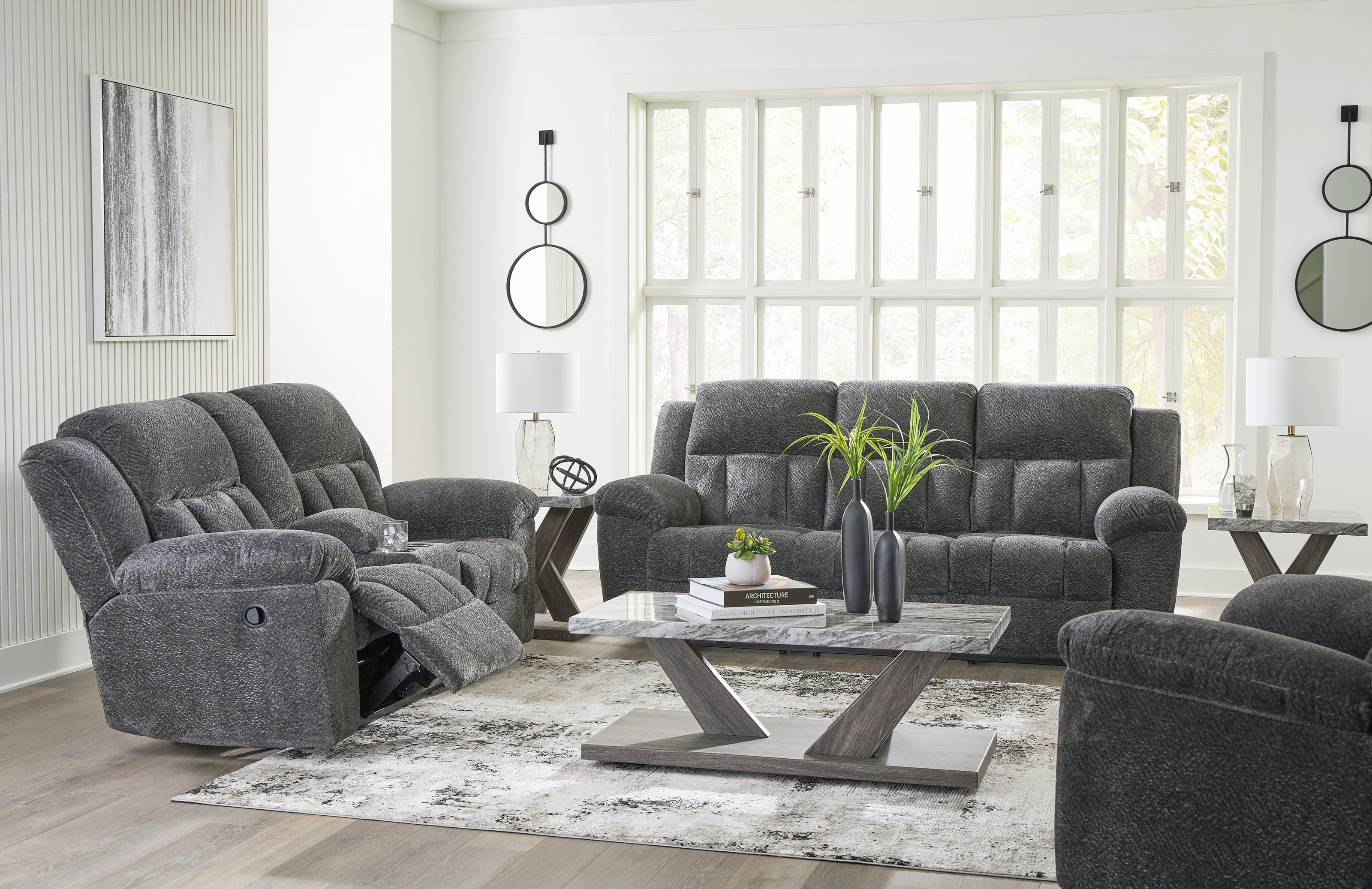 Ashley 374-06 - 2pc or 3pc Reclining Set