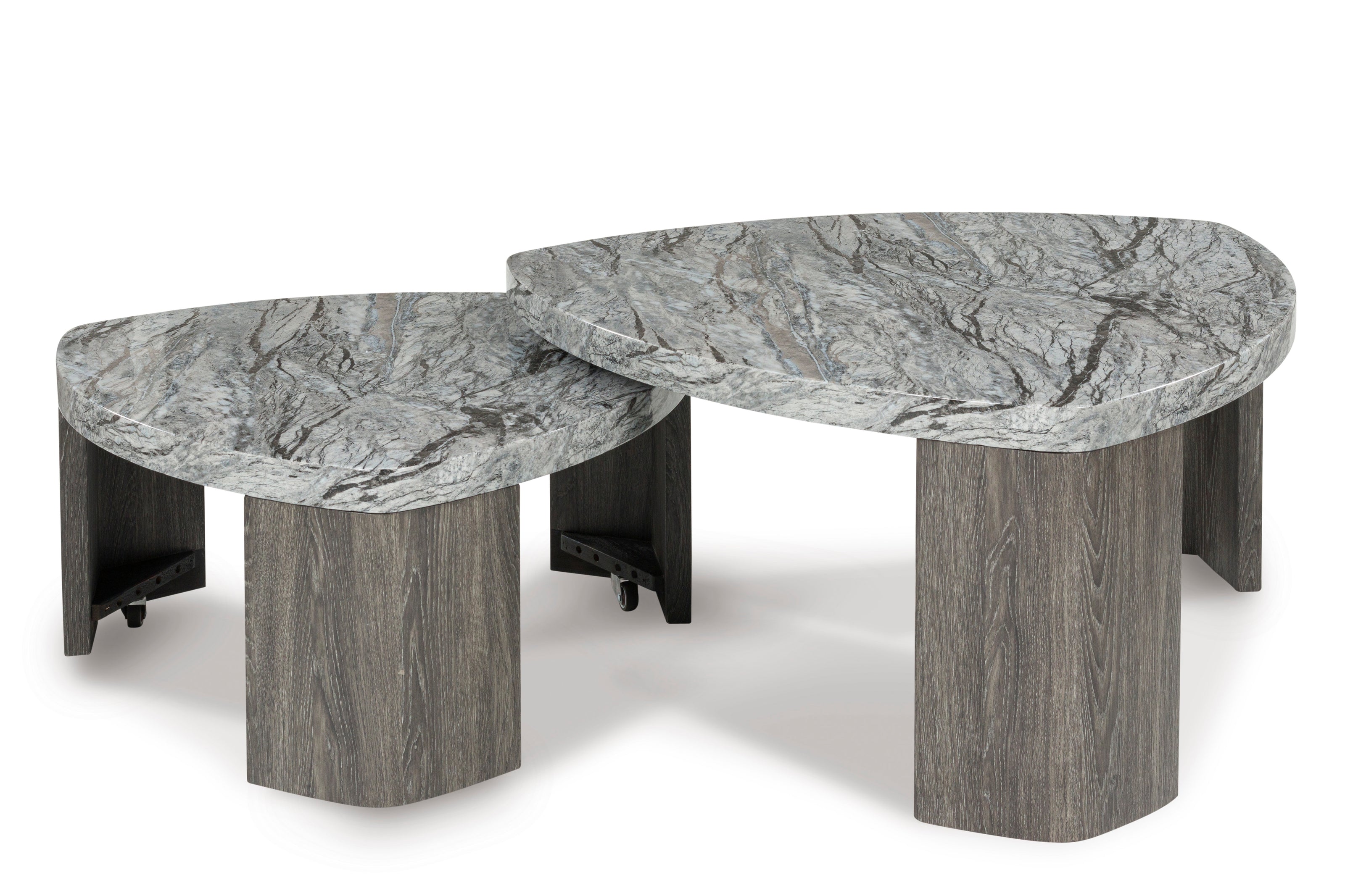 T600-0 - Stacked Cocktail Table