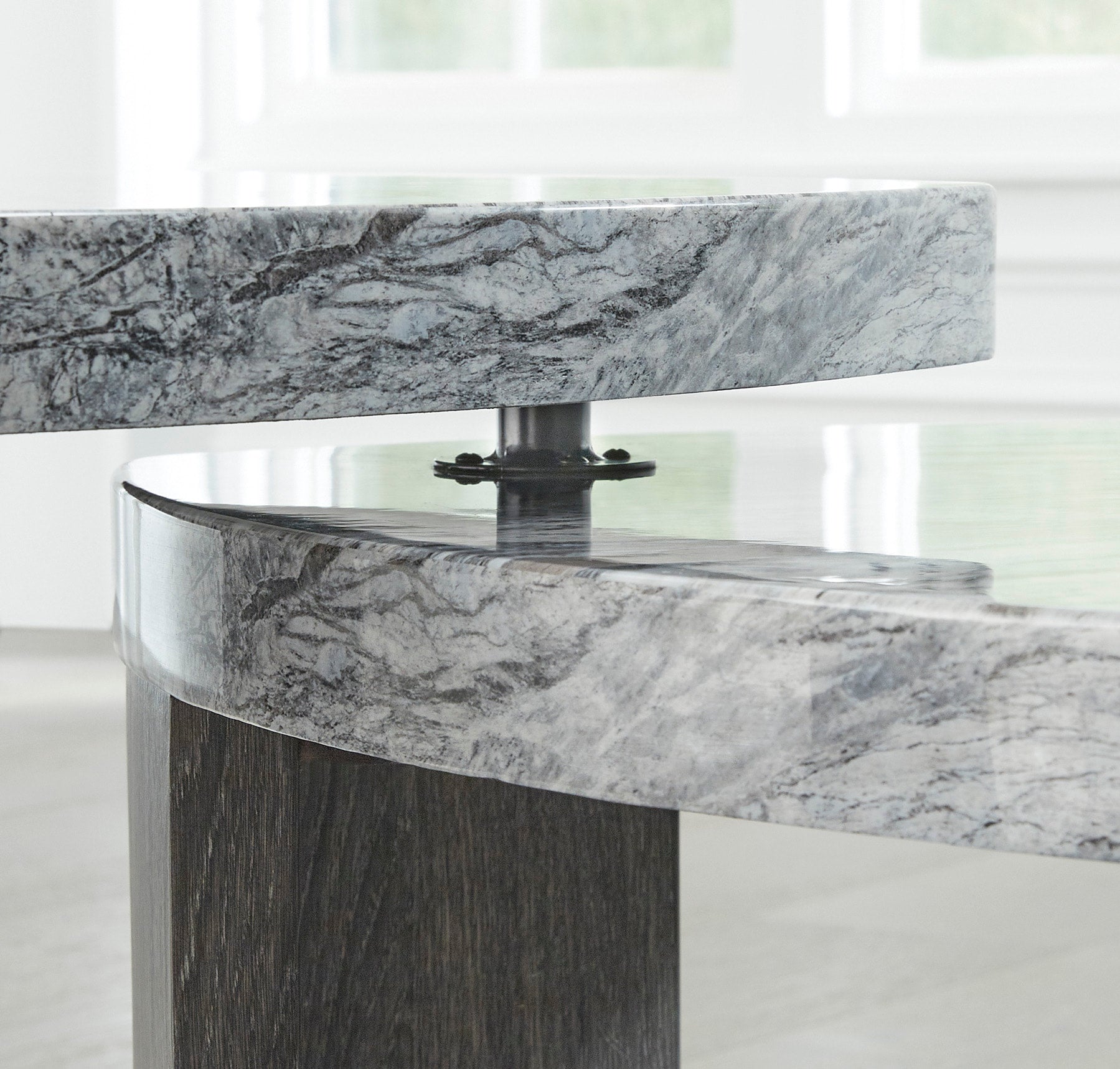 T600-0 - Stacked Cocktail Table