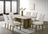 Capri10 - (GENUINE MARBLE) Table & 6-Chairs
