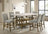 Lola20 - (GENUINE MARBLE) Table & 6-Chairs