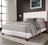 Nico White Platform - Queen, King Bed