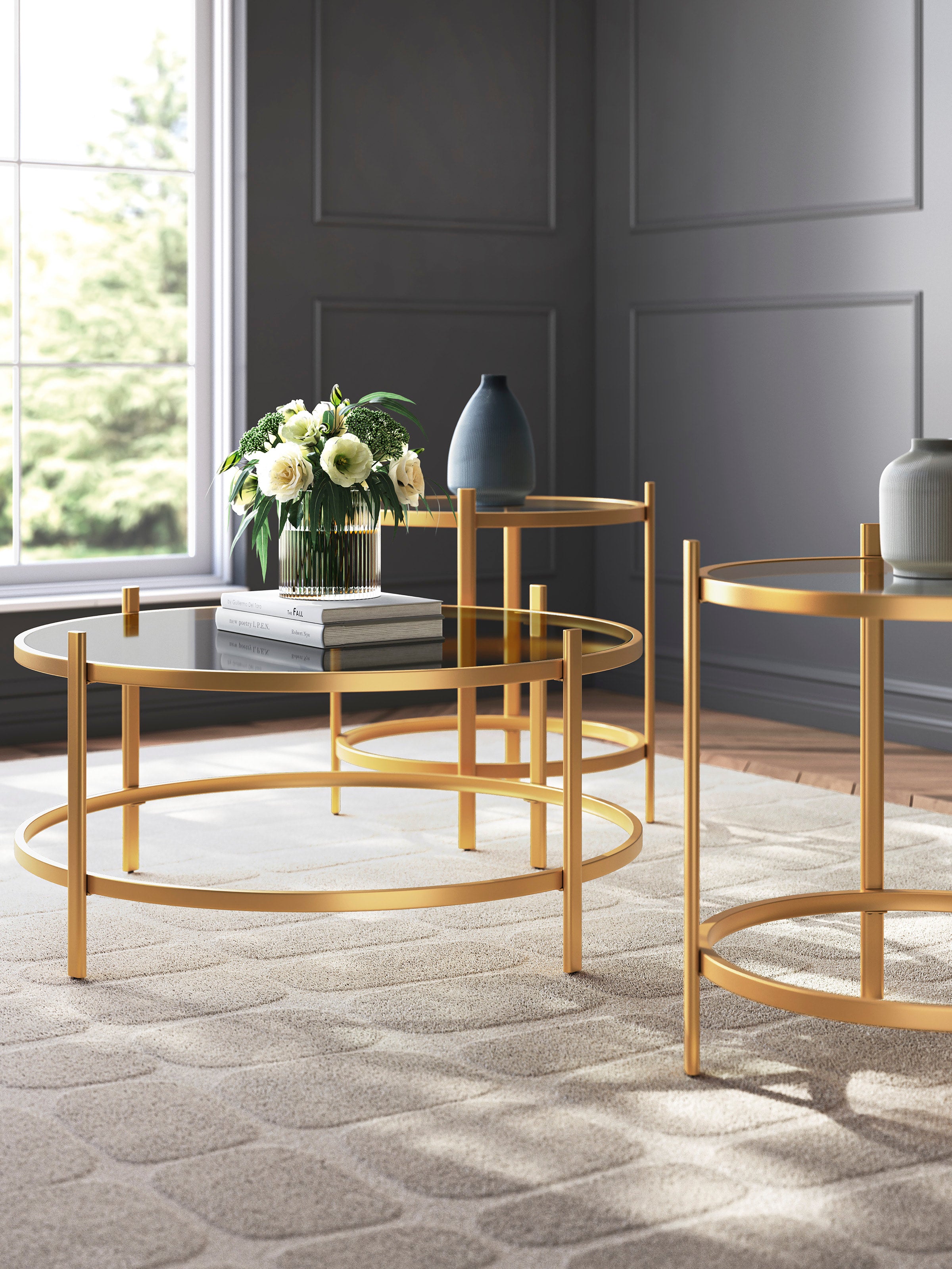 Ashley T173-13  Occasional Table Set