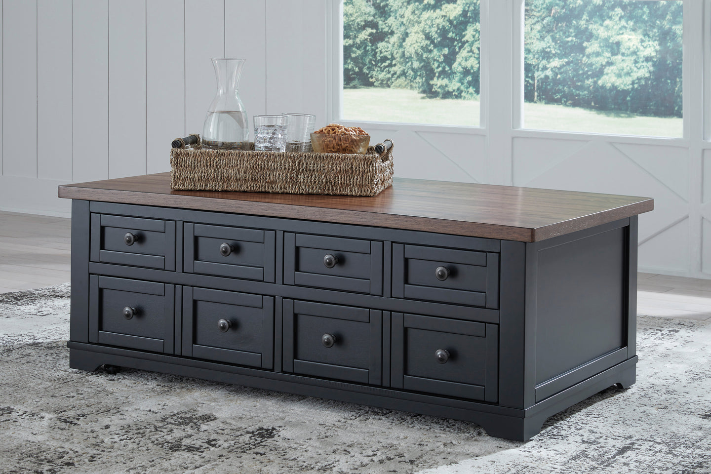 T664-9 Lift Top Cocktail Table