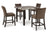 Ashley D581-13 Pub Table & 4 Chairs Set