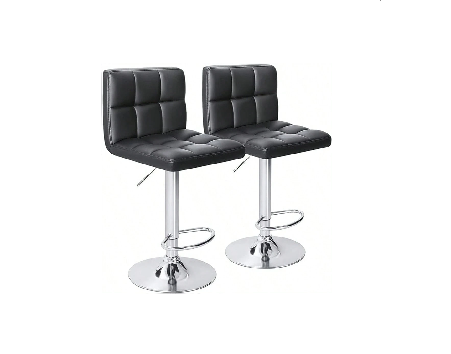 8100 Black - Adjustable Barstool