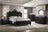 Kingdom Black 4PC OR 5PC Set - Queen, King