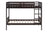 BB10 Twin/Twin Bunk Bed Espresso