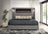 Romance2 Gray Platform Bed - Queen, King