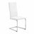 D201 White - Glass Table + 6 Chairs