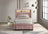 Cupid Pink Platform Bed - Twin, Full