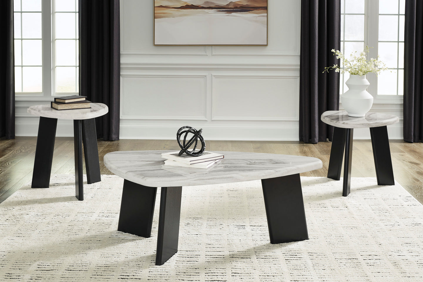 Ashley T389-13 - Occasional Table Set