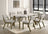 Parker10 - (GENUINE MARBLE) Table & 6-Chairs **NEW ARRIVAL **
