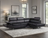 Moderno - Sectional (Black)