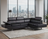 Moderno - Sectional (Black)