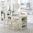 942 White 5PC - Table + 4 Chairs **NEW ARRIVAL**