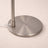 Serene Floor Lamp | Brushed Nickel & White Linen Shade
