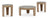Ashley T237-13 Occasional Table Set