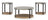 T383-13 Occasional Table Set
