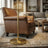 Verve Floor Lamp | Brassed Gold & Adjustable LED Base