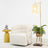 Walden Swivel Chair - Cream Velvet