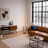 Zeon LED Floor Lamp | Coarse Gold & Integrated Loop Design
